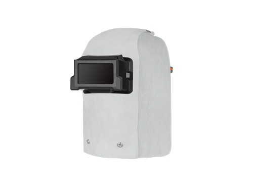 N-SPACE Flip-up Leather Mask with Shade Glass